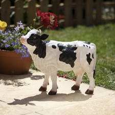 Dairy Cow Ornament Resin