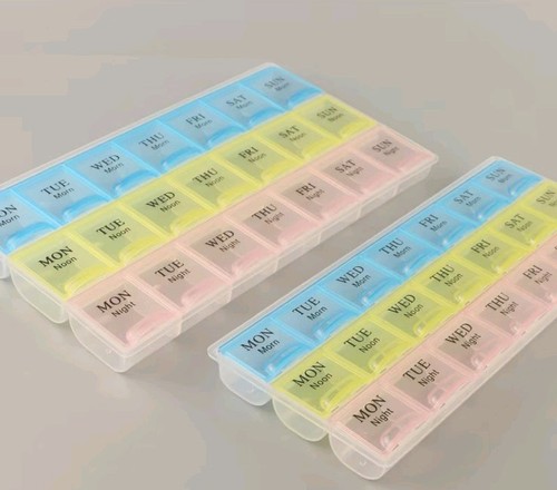 Weekly pill box - weekly,
