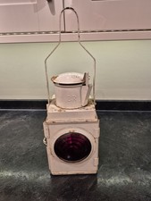 BR Rear Railway Lamp Guards Lamp BR Railway. Original Complete with burner