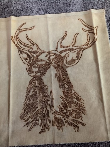 Antique art pyrography - antique,
