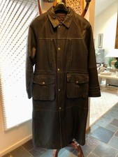 Genuine Leather Men's Duster-