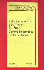 LCT Leicester Leaflet - Bus