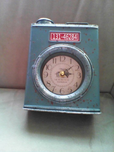 Petrol can clock great - can,
