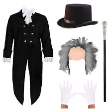 EBENEEZER SCROOGE CHRISTMAS CAROL ADULTS VICTORIAN MAN FANCY DRESS COSTUME