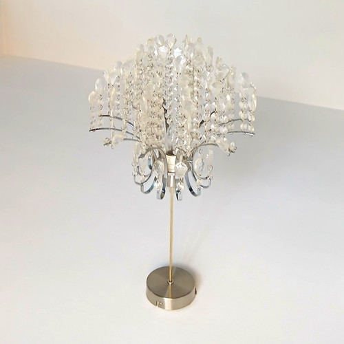 Clear crystal chandelier - clear,