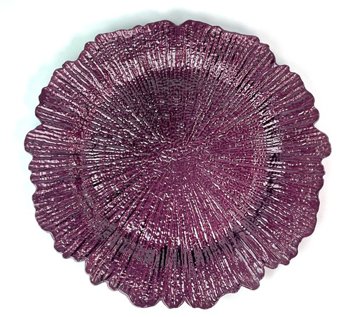 Set purple reef charger - set,