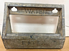 Vintage Eltex Industrial Galvanised Water Trough/ Wall Planter