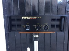 YAMAHA P1500 DUAL CHANNEL POWER AMPLIFIER - SERVICED & TESTED IN GOOD CONDITION