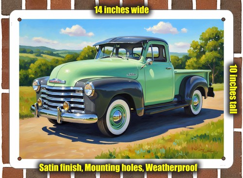 Metal sign 1953 chevrolet - -,