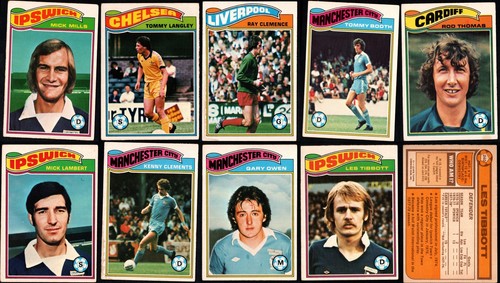 Topps orange back 1978 - 1978-79, uk