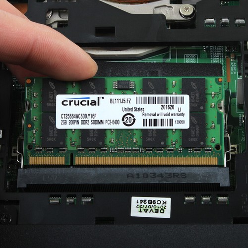 Crucial 2gb pc2 6400 - crucial, pc2-6400