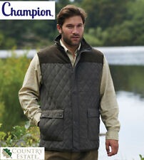 Champion Men's Arundel Warm Fleece Lined Padded Thick Gilet Bodywarmer Waistcoat