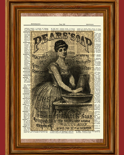 Victorian lady dictionary - victorian, art