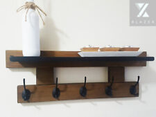 Coat Rack with Shelf / Wood