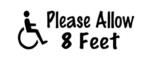 Please allow feet - allow,
