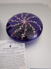 Exeter Glass- Blue Decorated