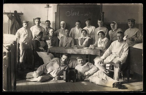 Photo patients and nurses - patients,