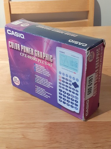 Casio cfx 9850gc plus - casio, cfx-9850gc