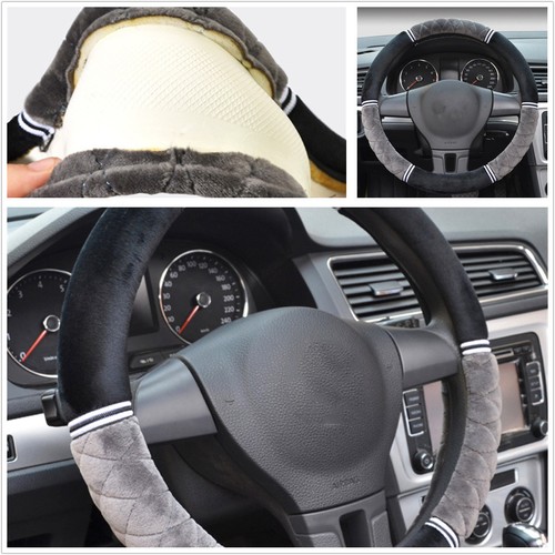 Car black grey short plush - car,