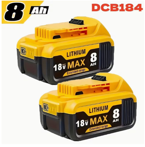 18v 0ah ion battery - 2x,