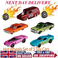 Hot Wheels Set of 5 Toy Cars