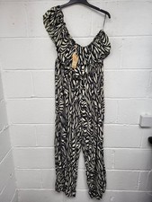 Fat Face Black & Cream