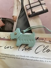 Radley Blue Leather Dog Tag /
