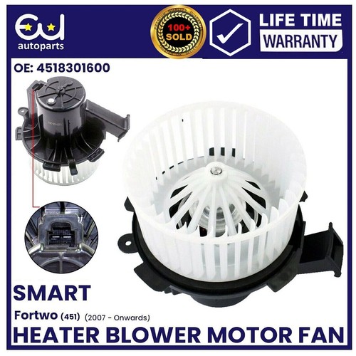Heater blower motor - motor, fan