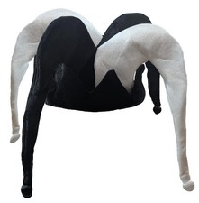 Adults Jester Hat Medieval Kings Fool Historical Halloween Fancy Dress