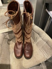 ORCA BAY women’s leather yard boots size 7-7.5 ( 41 )