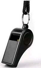 Hipat Whistle, 2 Packs Plastic Sports Whistles with Lanyard, Loud Crisp Sound W