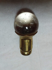 Vintage Aladdin Lamp Finial Glass Marble Screw On Lamp Part