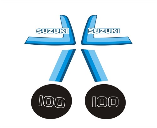 Suzuki ts100er decal kit - suzuki,