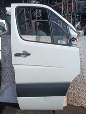 MERCEDES SPRINTER 313 CDI LWB E5 2013-2018 RIGHT FRONT O/S/F DOOR BARE WHITE