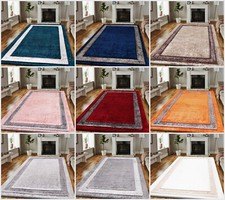 New Large Area Shaggy Rug Living Room Bedroom Soft Pile Carpet Floor Mats Runner