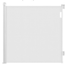 Ycozy Retractable Baby Gate Safety Gate 140 cm wide × 86 cm tall for Kids & Pets