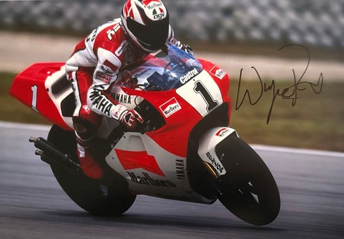 Wayne rainey hand signed - wayne,