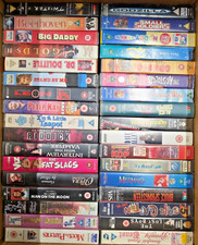 65 x VHS Tapes Joblot Bundle