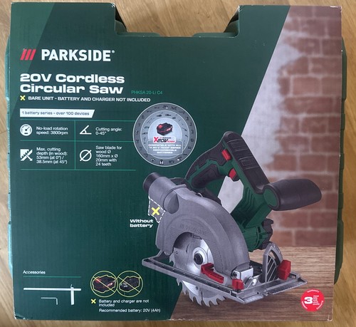 Parkside 20v cordless - cordless, circular