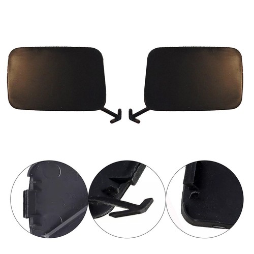 Front bumper hook cover cap - front,
