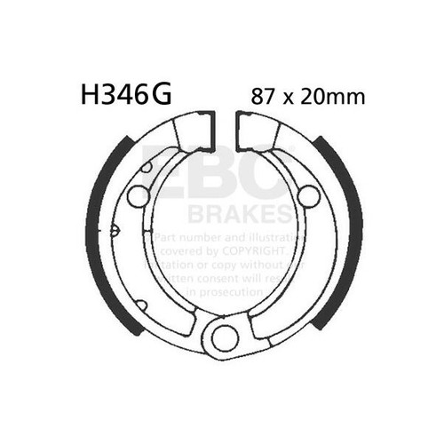 Ebc grooved brake - set, set