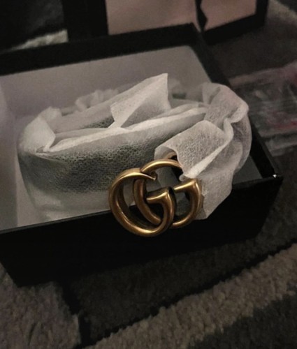 Gucci women leather belt - leather,