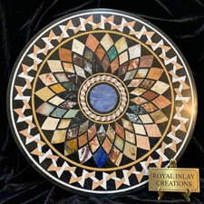 Round pietra dura Inlay Table