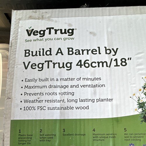 Vegtrug build barrel - vegtrug, a