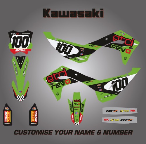 Custom kawasaki graphics - kawasaki, mx