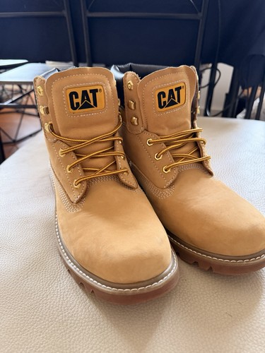 Cat tan leather lace ankle - cat,