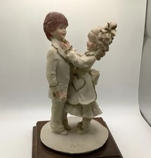 A Belcari Boy & Girl Dear Arnart Sculpture ￼1984 signed Preloved vgc collectible