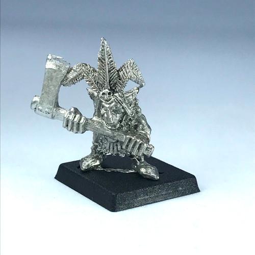 Forest goblin with axe dated - goblin,