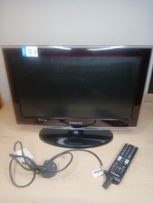 Samsung LE19D450G1W 19" TV HD LCD HDMI With Freeview Caravan + Remote 