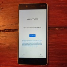 Nokia 5 smartphone! Unlocked! TA1024! Silver! 16GB!